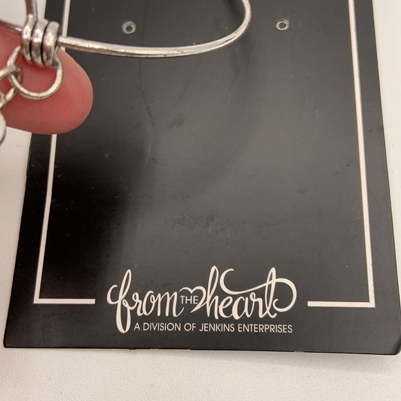 From the Heart Silver "Nana" "I Love you to the moon and back" Bracelet New! - Picture 5 of 5